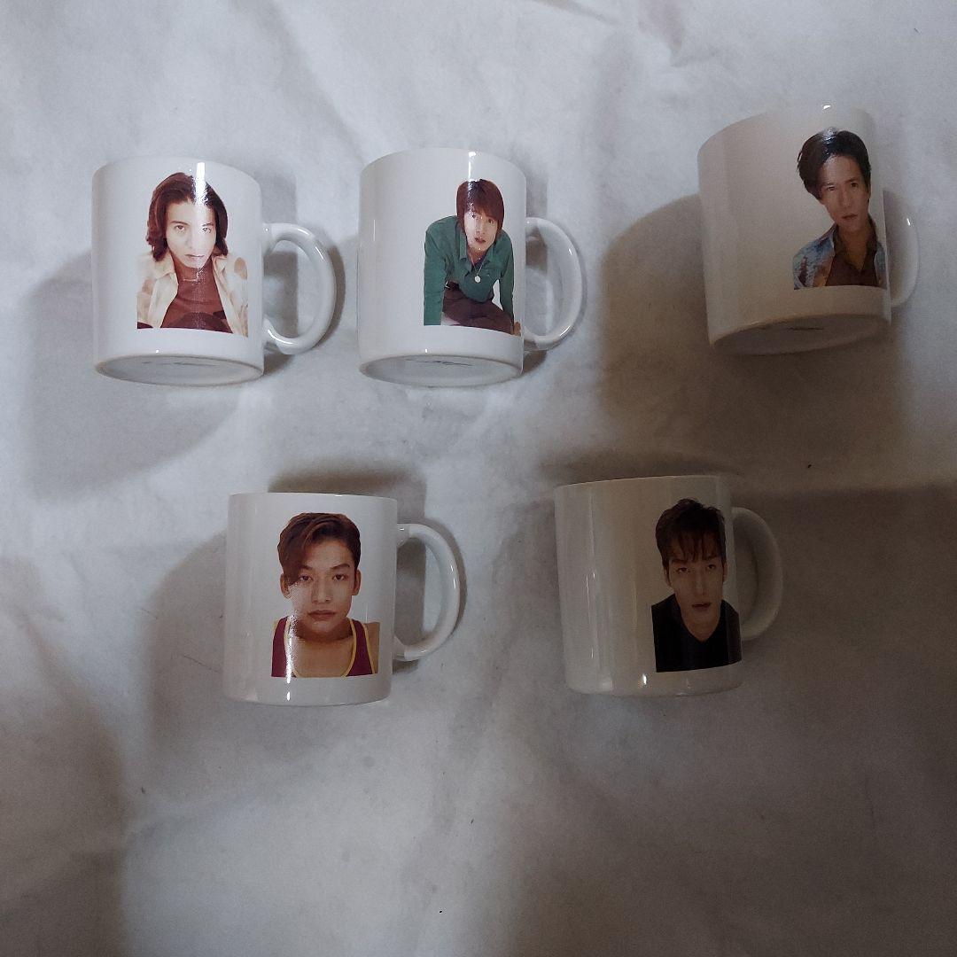 SMAP コップ カップ 中居正広 木村拓哉 稲垣吾郎 草彅剛 香取慎吾