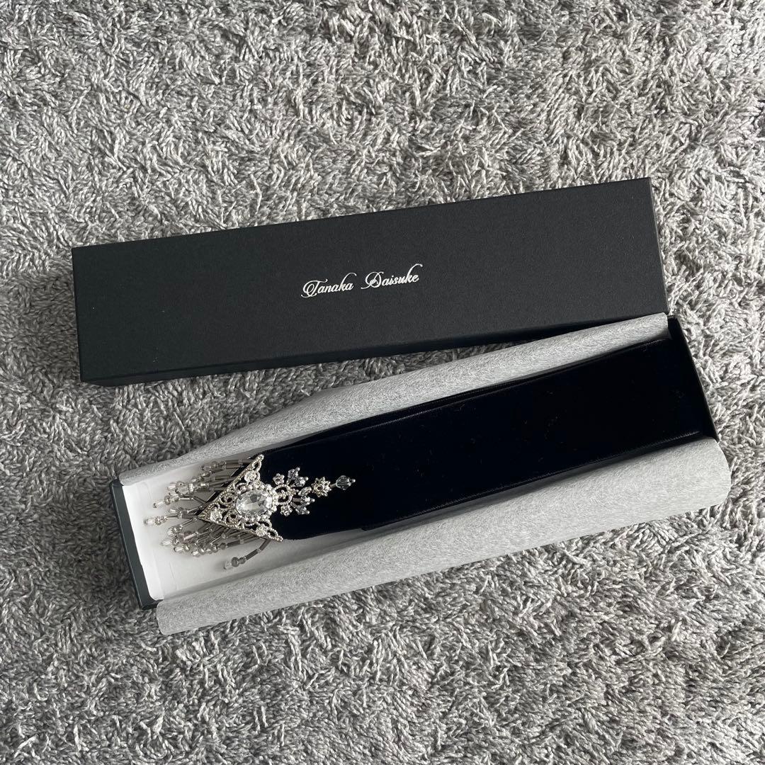 タナカダイスケ　ベルベットリボン　ブラック