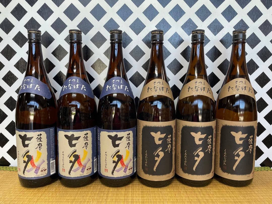 田崎酒造 七夕セット 七夕 七夕黒 1800ml ６本組 本格焼酎 芋焼酎