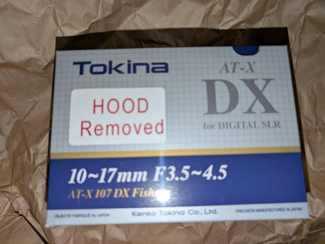 AT-X107 DX NH Fisheye 10-17mm ニコンフィッシュアイ