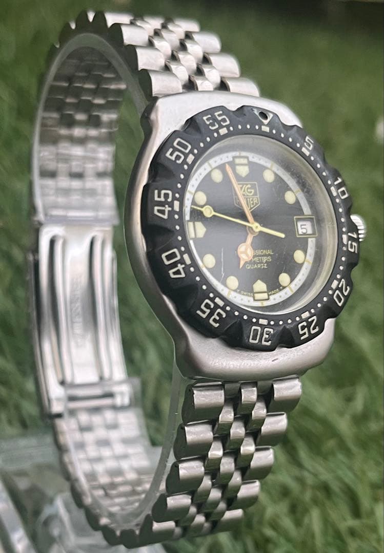 美品◎初代タグホイヤー フォーミュラ1 プロクォーツ メンズ時計　ヴィンテージ