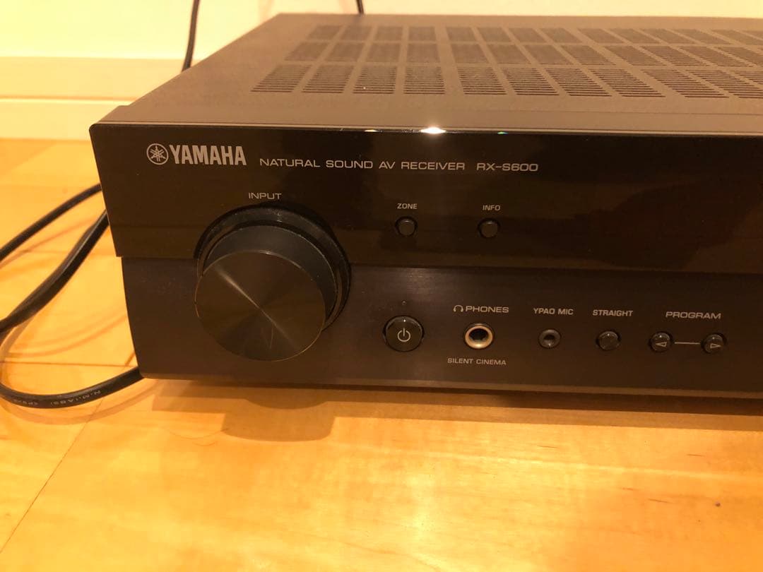 YAMAHA RX-S600 AVアンプ ブラック