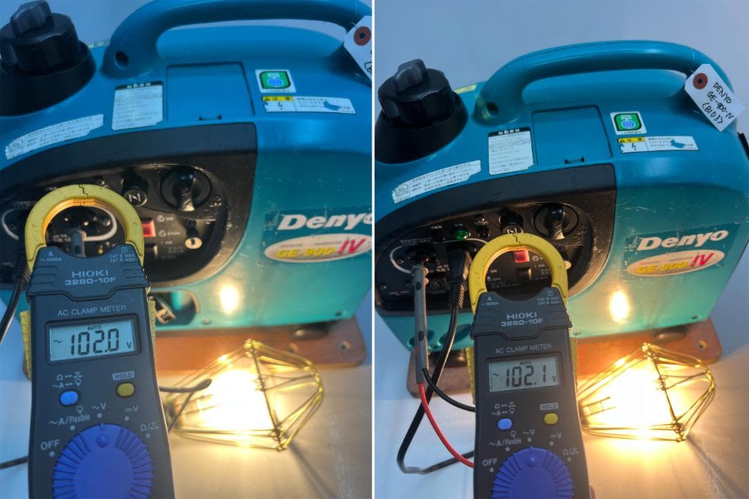 DENYO デンヨー インバーター発電機 GE-900SS-IV★動作良好♪D3