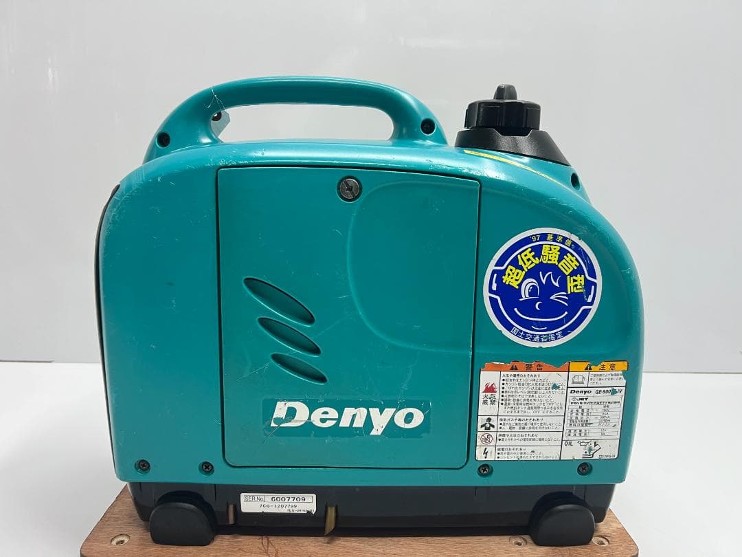 DENYO デンヨー インバーター発電機 GE-900SS-IV★動作良好♪D3