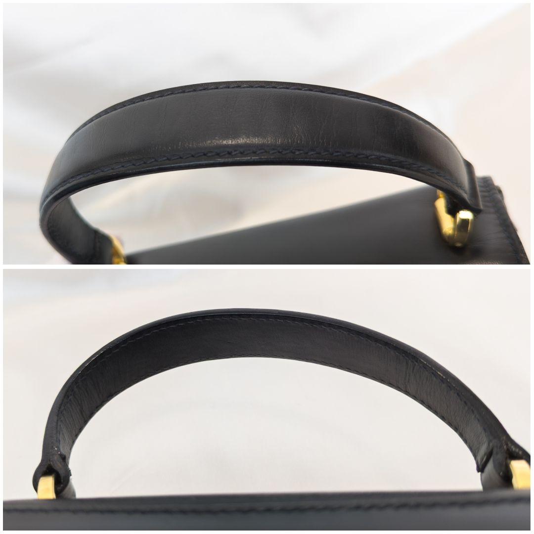 【美品】 Ferragamo ヴァラリボン ハンドバッグ 2Way パーティー