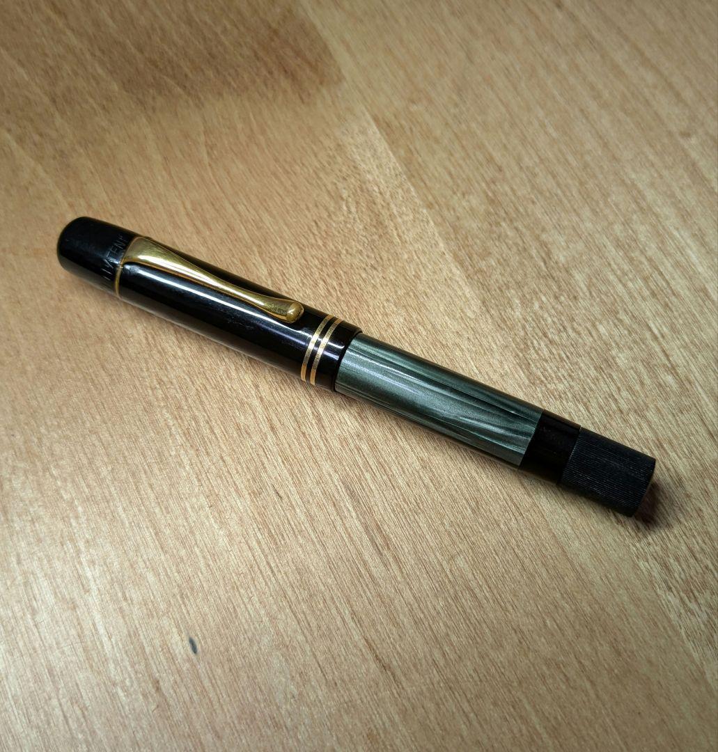 ペリカン万年筆 100 グリーンマーブル 1938-40年代？