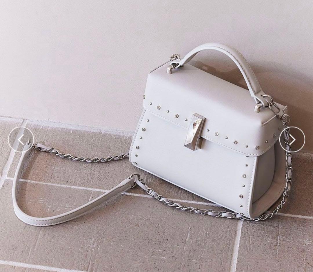 CELFORD 【リュタン】ビジュースタッズポシェット　セルフォード　　GRY