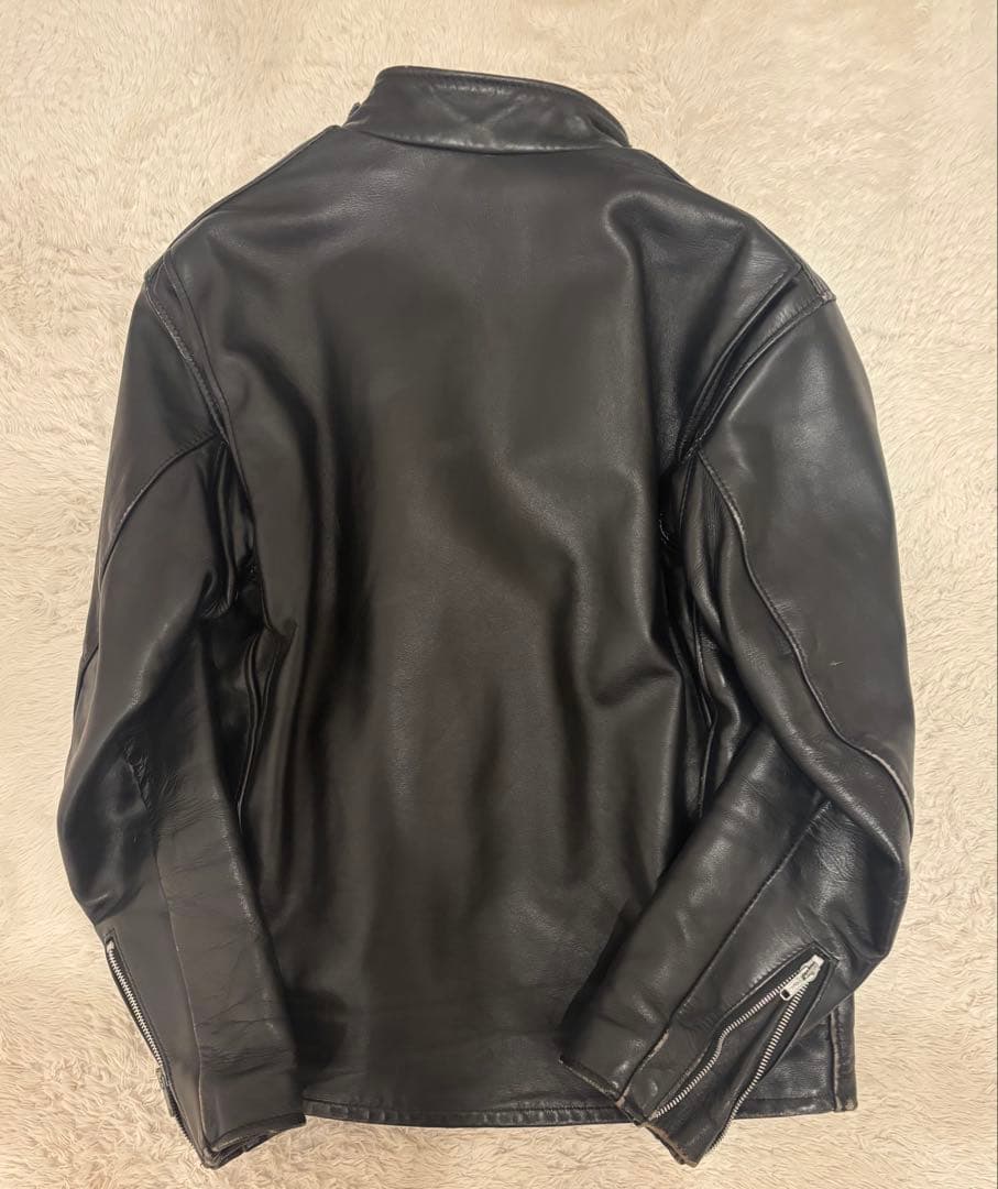 【人気】schott ライダースジャケット　641 黒　本革