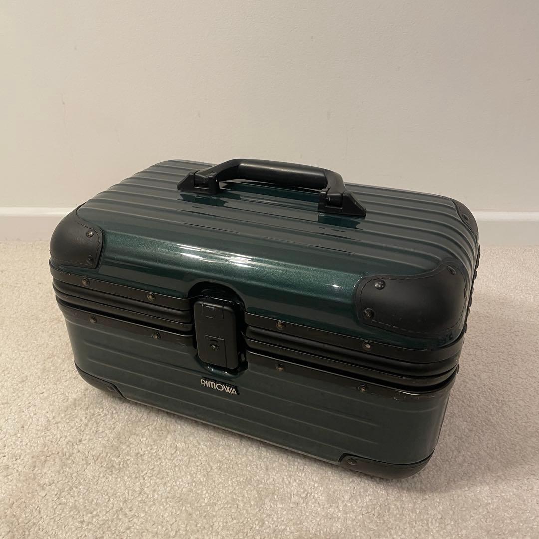 RIMOWA Samba Nova ビューティケース 18L グリーン 鍵付き