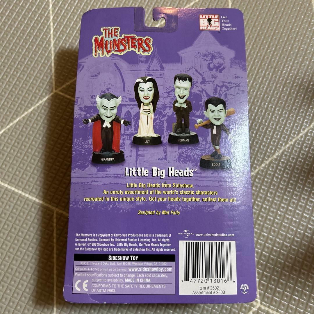 The Munsters Little Big Heads フィギュア5体セット