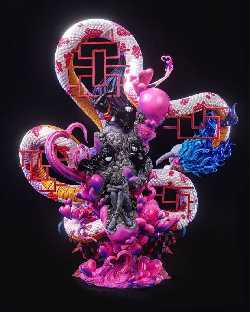 ワンピース 1／6スケール ハンコック 原色 フィギュア ガレージキット