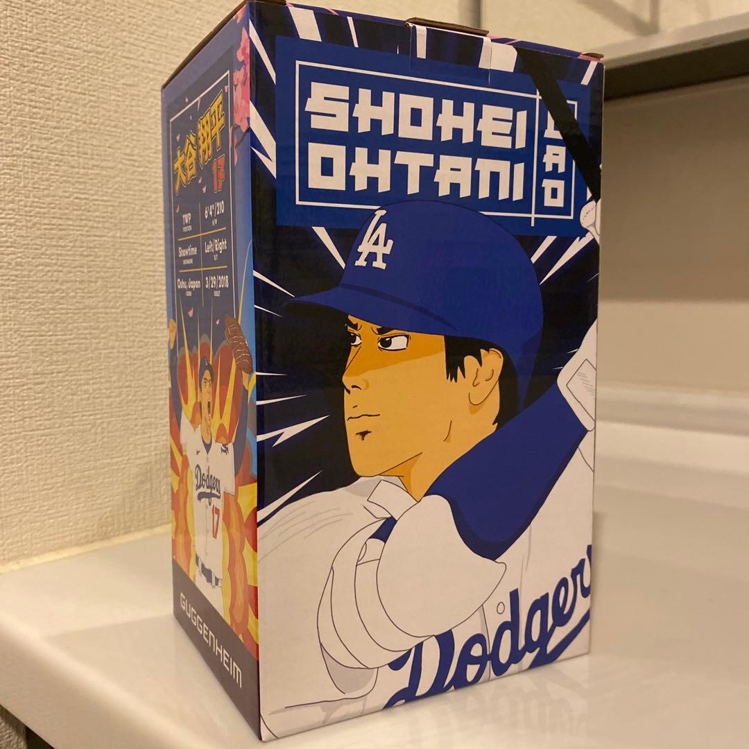 大谷翔平　ドジャース　ボブルヘッド　グレー　ビジターユニフォーム　非売品　未開封