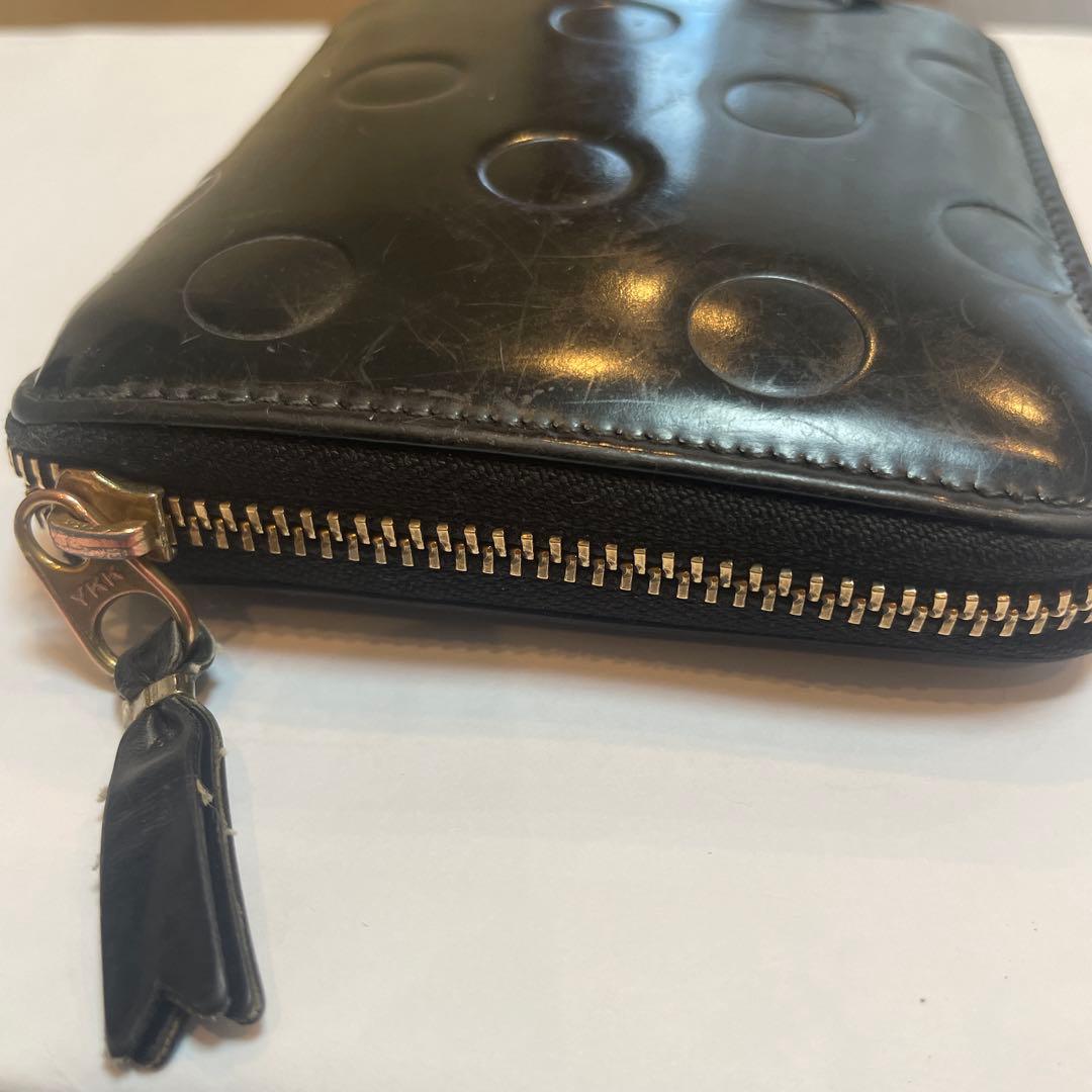 COMME des GARCONS/コムデギャルソン 二つ折り財布 ポルカドット