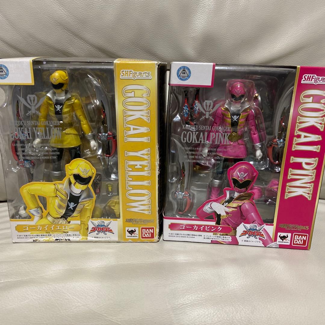 フィギュアーツ　ゴーカイジャー　ゴーカイピンク　ゴーカイイエロー