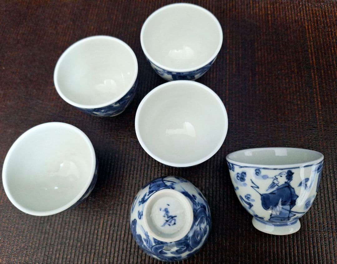 玉露茶碗6客セット　手塚善理/造