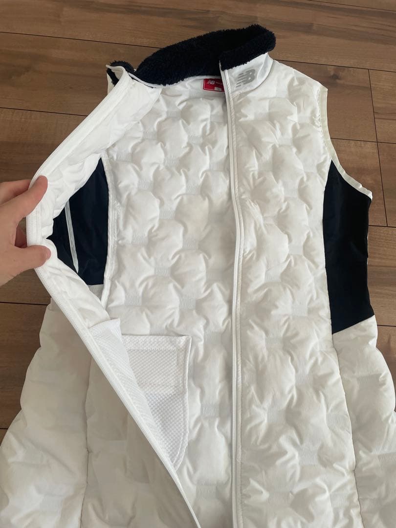 ニューバランスゴルフ 吸湿発熱ライトダウンノースリーブワンピース