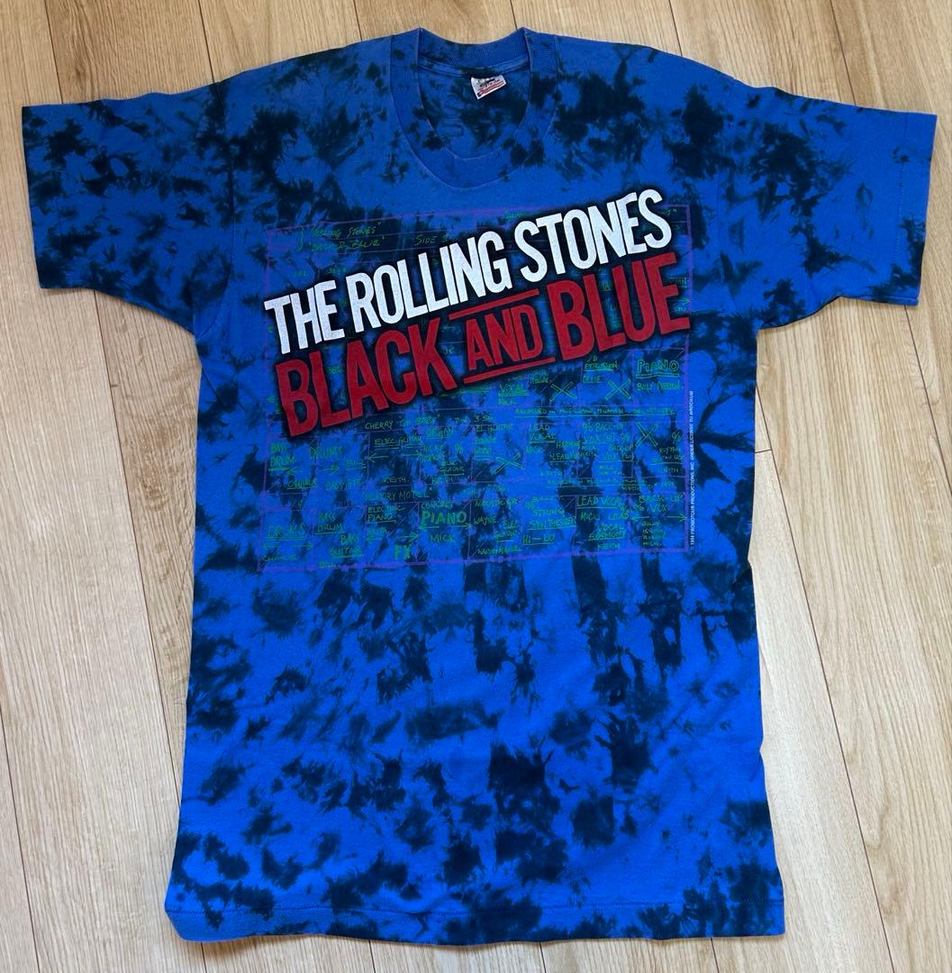 ローリングストーンズ BLACK AND BLUE ヴィンテージＴシャツ L