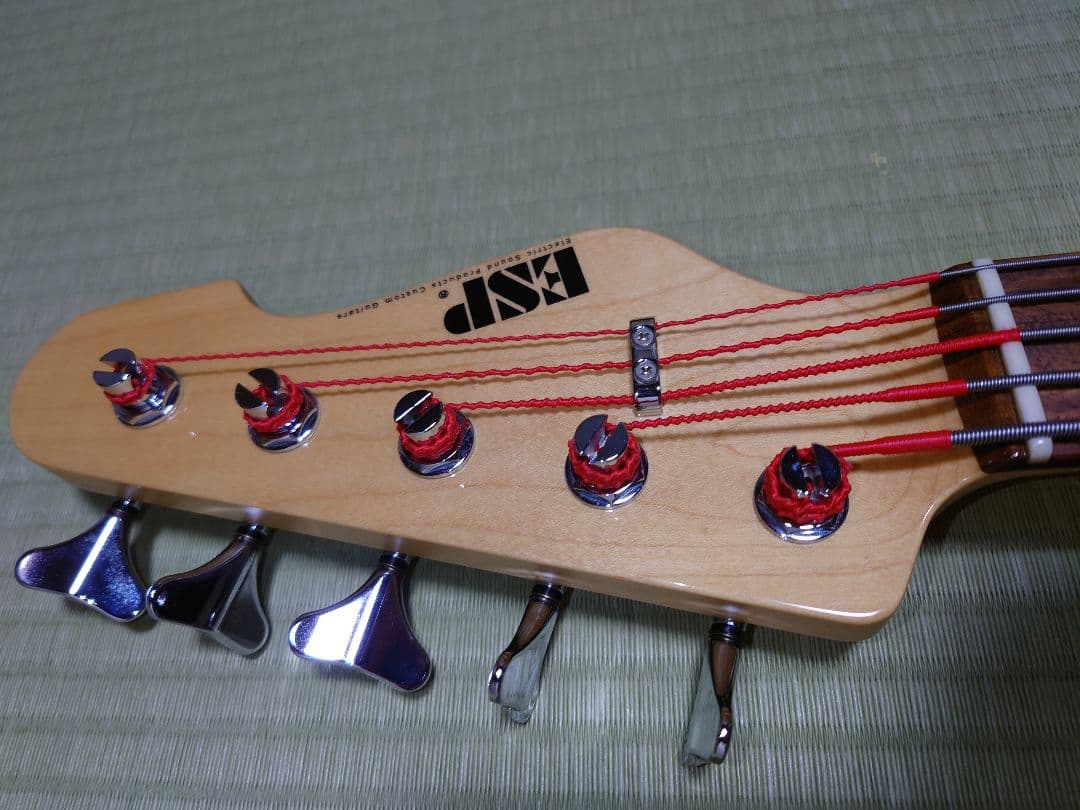 ESP AP-SL5 5弦ベース ESP純正ソフトケース(GIG BAG)付き