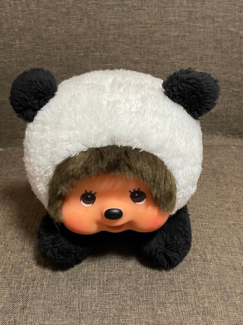 ねそべりモンチッチ　パンダ　Lサイズ