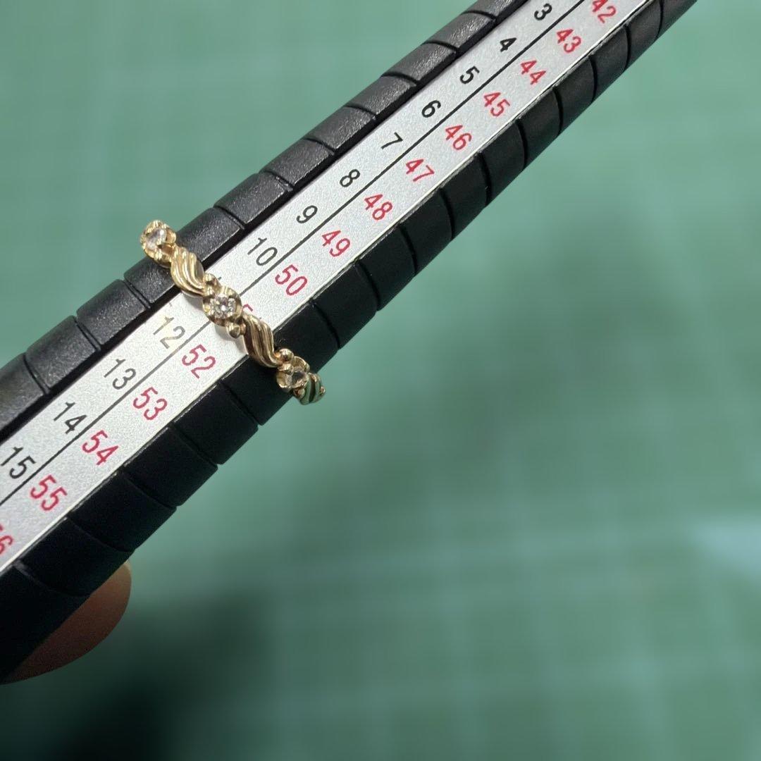 r*9様 k10 ゴールドリング　　11号