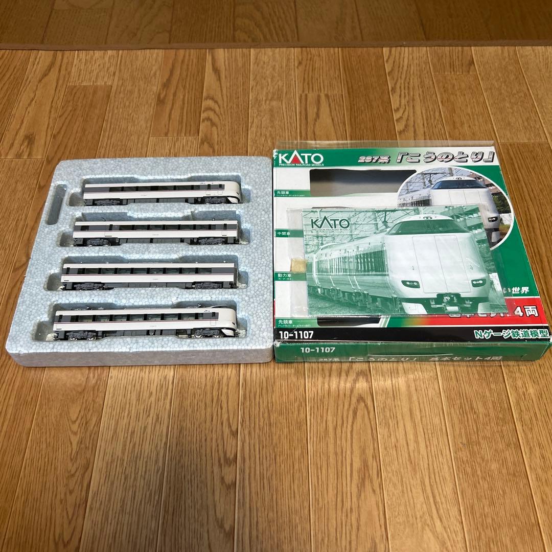 10-1107 Nゲージ　KATO 287系　こうのとり　基本セット4両