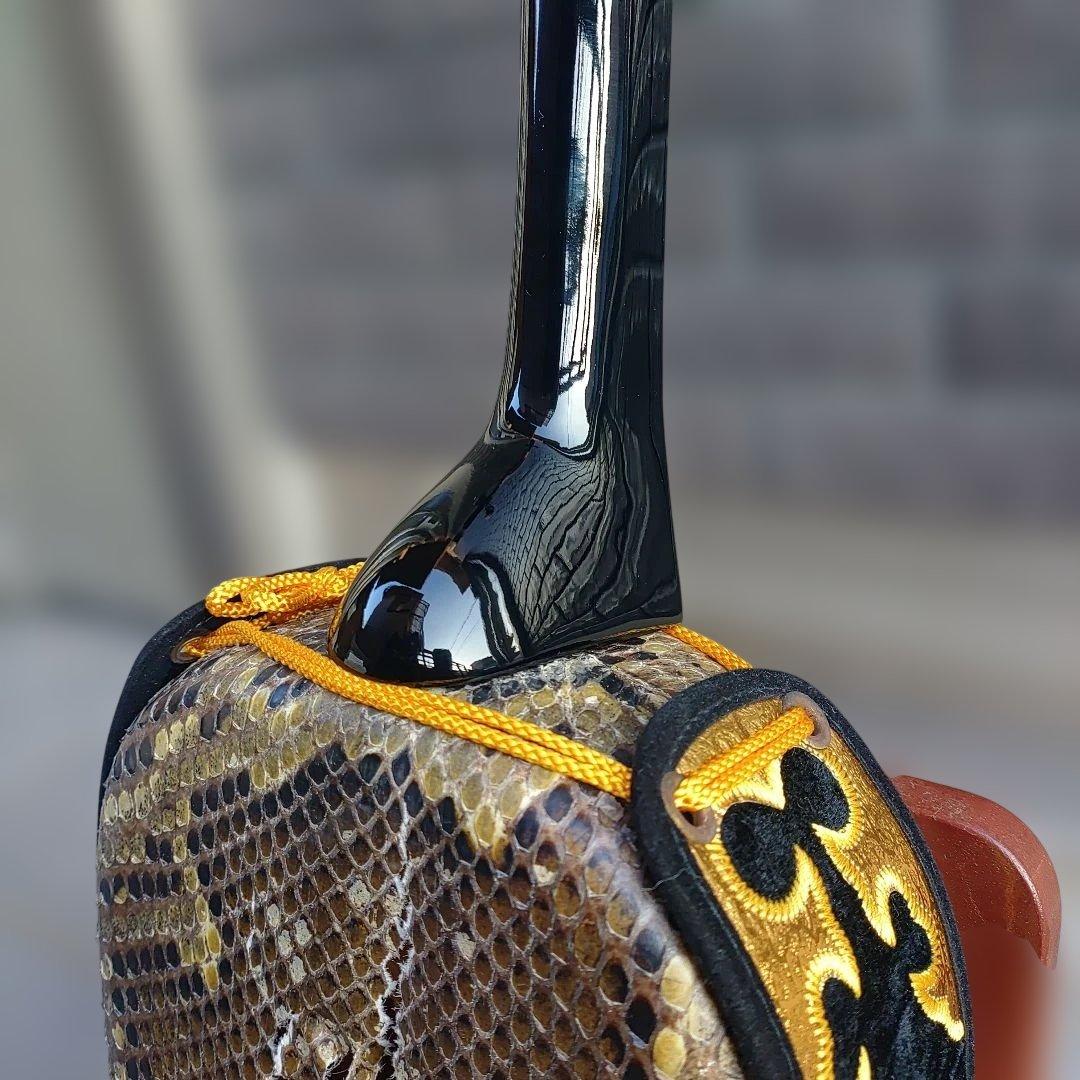 黒木三線　530g 貴重な黒木　沖縄三線　三線　黒檀三線