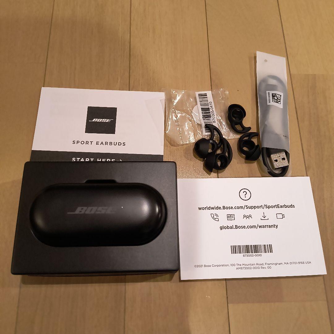 Bose Sport Earbuds ブラック 充電ケース付き