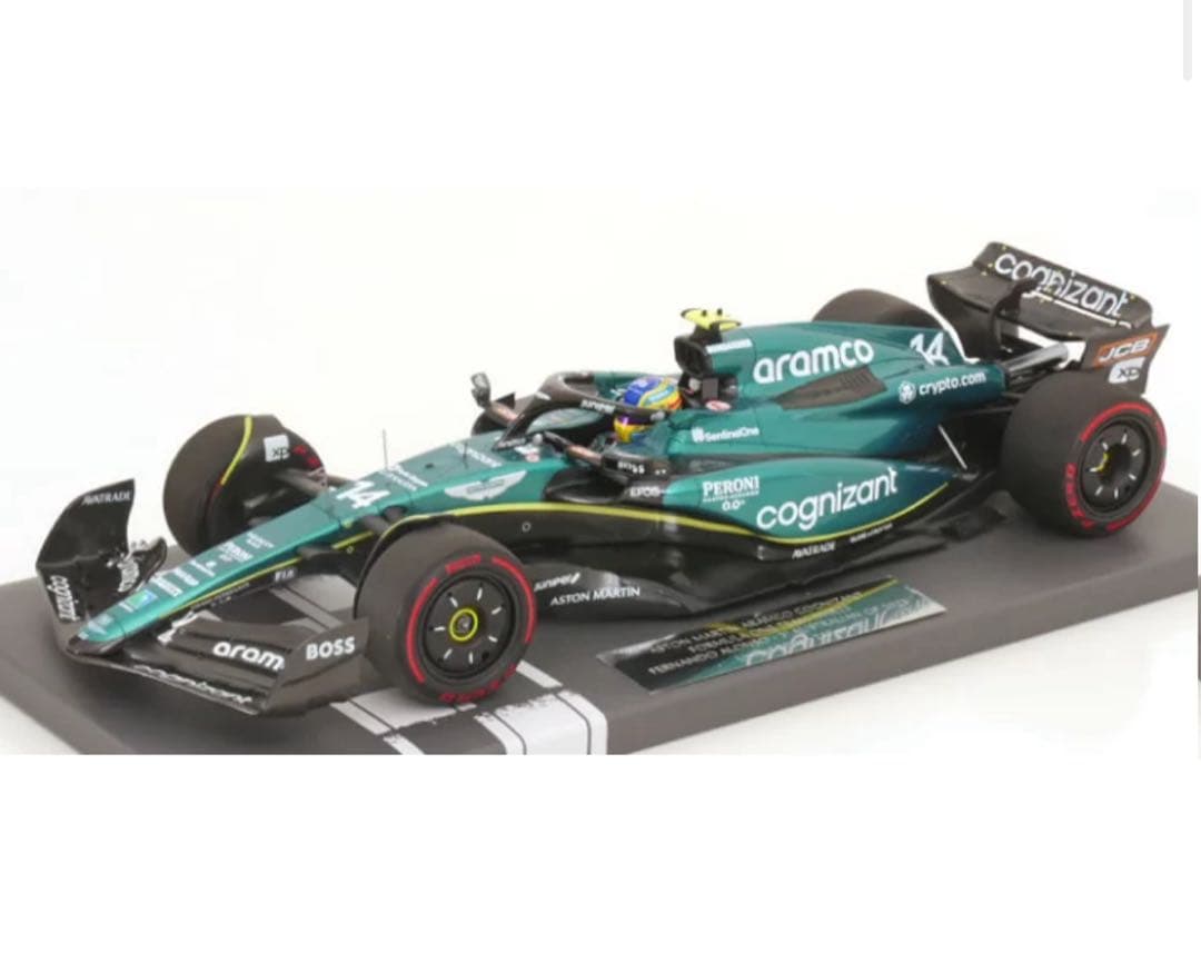 アストンマーチン F1ミニカー 1/18