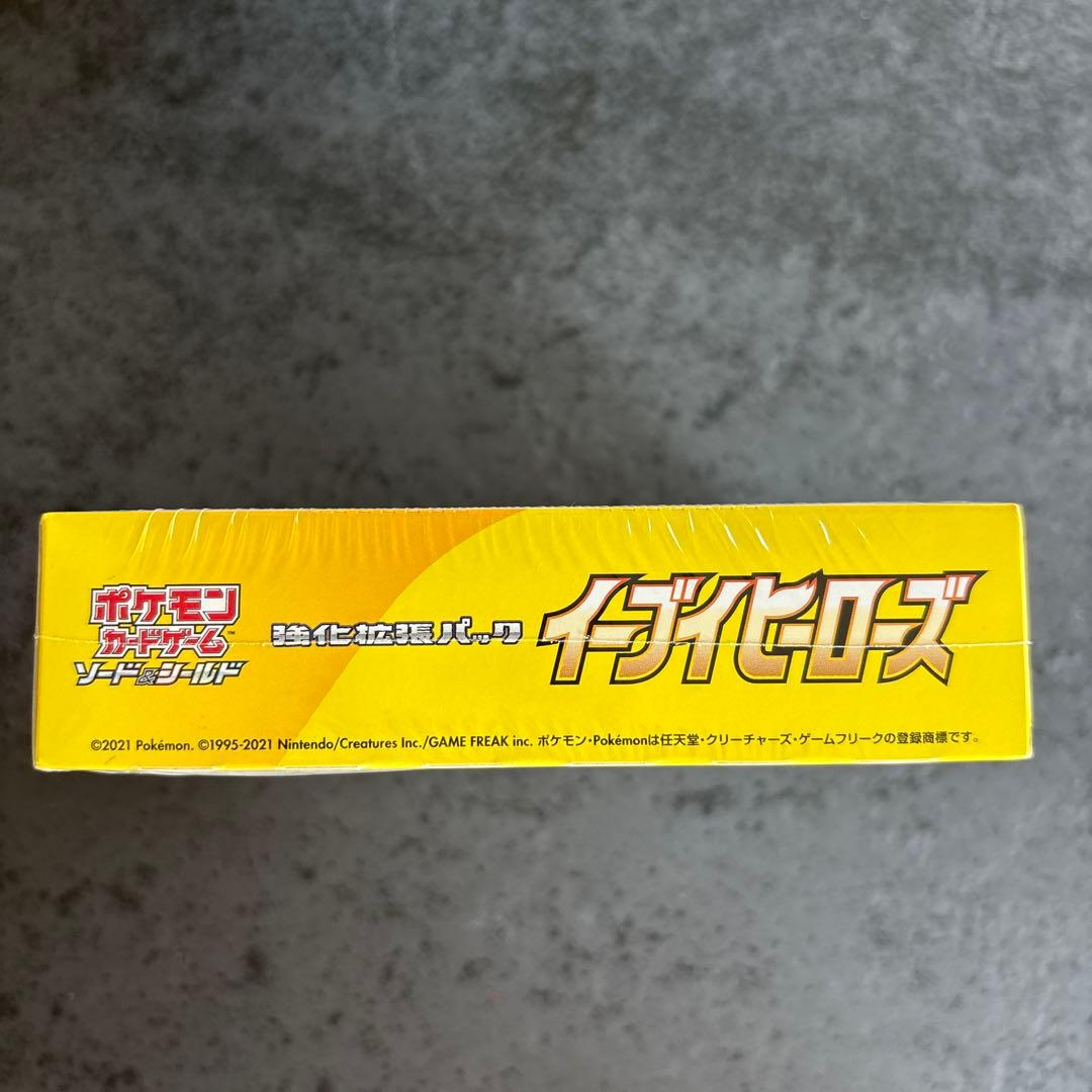 【未開封品】イーブイヒーローズBOX　シュリンク付き