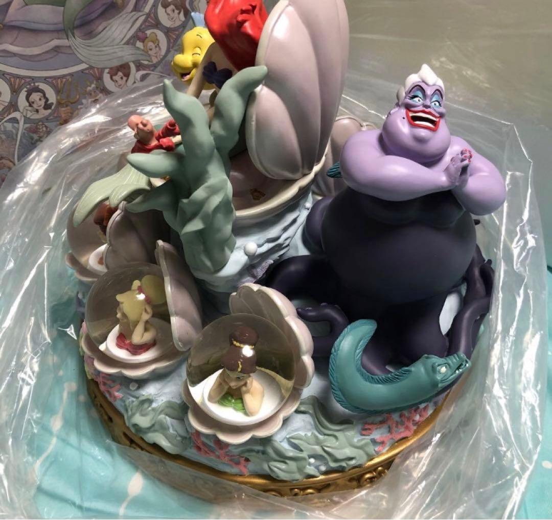 ディズニーストア　アリエル　リトルマーメイド スノードーム　スノーグローブ