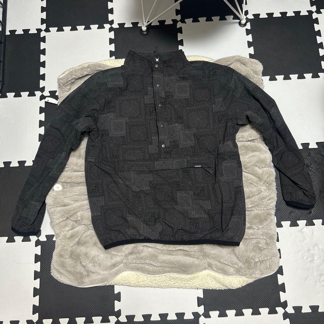 GX1000 黒 フリースジャケット スケートブランド