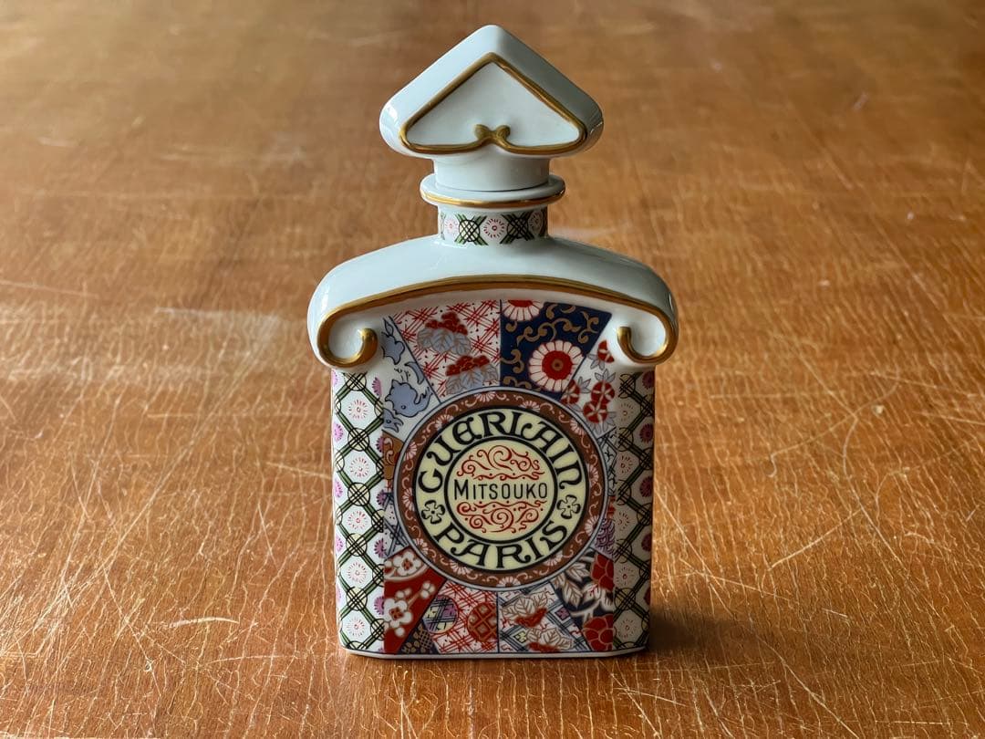 Guerlain Mitsouko 香水瓶 ゲラン有田焼　アリタポーセリンラボ製