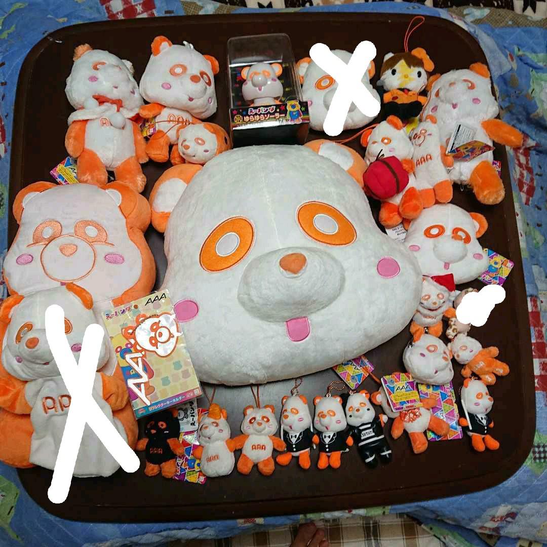 AAAマスコット えーぱんだ 西島隆弘 25点セット