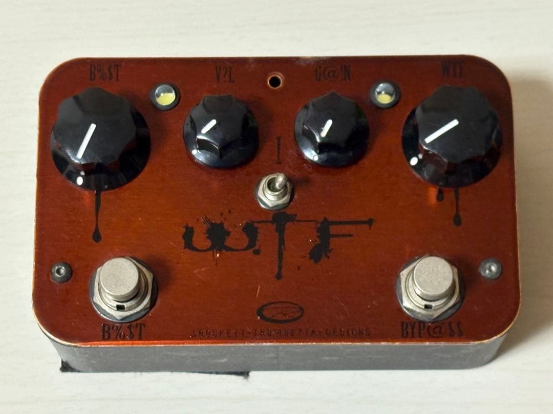 ギター WTF Fuzz Rockett pedals