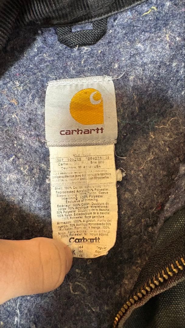 ふ*み様 Carhartt アクティブジャケット L USA製