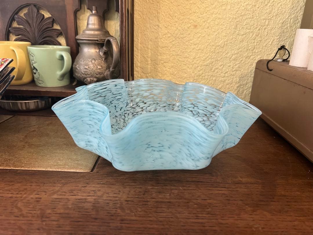 乳白 水色 吹雪 電傘 電笠 シェードランプ 氷コップ アンティーク