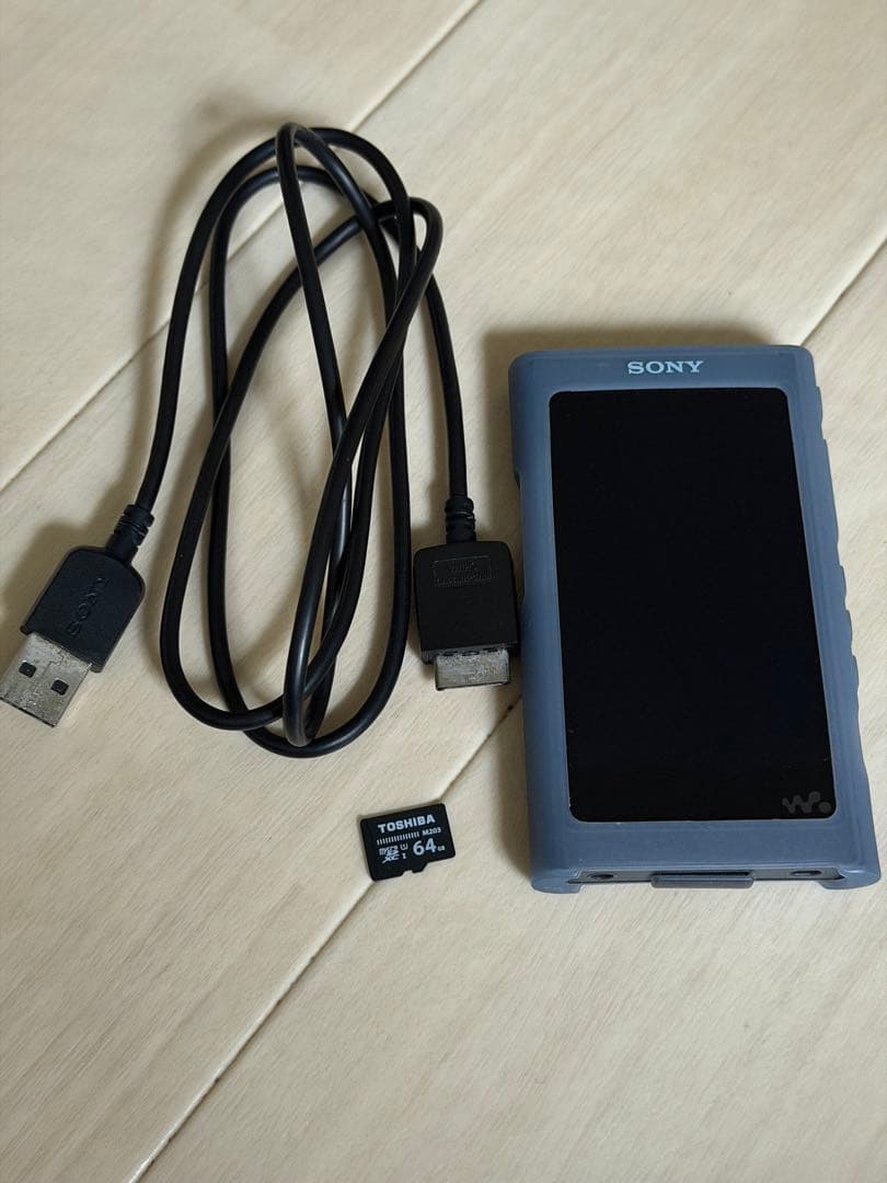 SONY NW-A55 ウォークマン microSDカード付き