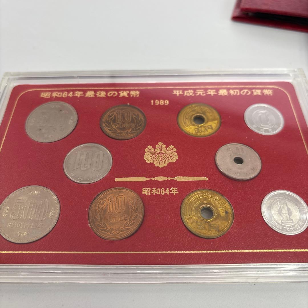 1985・86・88・89・95年・硬貨セット、2002年WC記念メダル