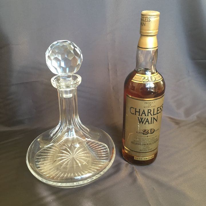 古酒　チャールズウイスキー／デカンタセット