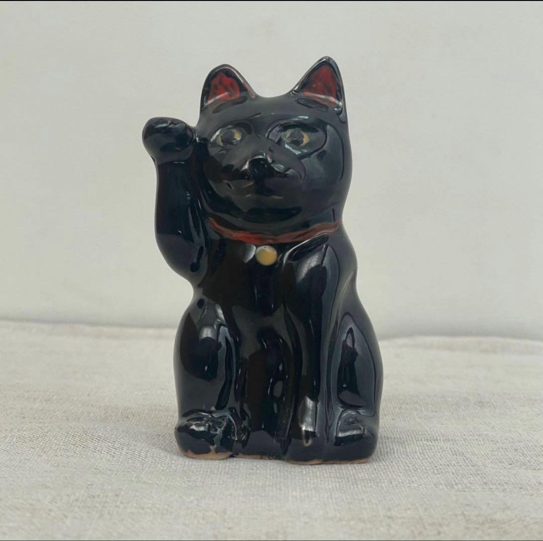 chapro出品　伊藤聡信　招き猫 （黒猫）