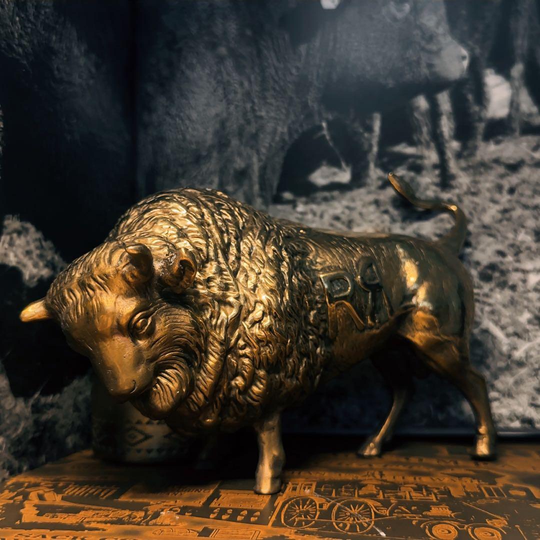 RRL イエローストーン バッファロー 彫刻