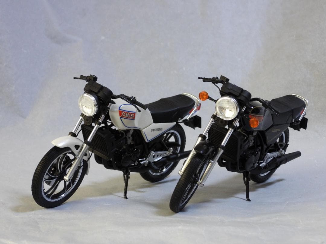 Wit’s YAMAHA RZ-250 1/12　白黒2点　欠陥アリ