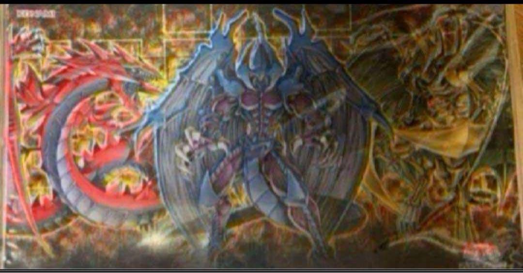 新品未開封 遊戯王用 しまっていいとも 第6弾 プレイマット用カバー 片面クリア