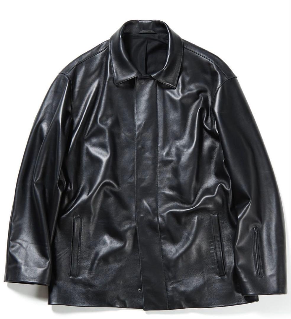 SOPHNET. 24SS LEATHER シープ レザー ジャケット S