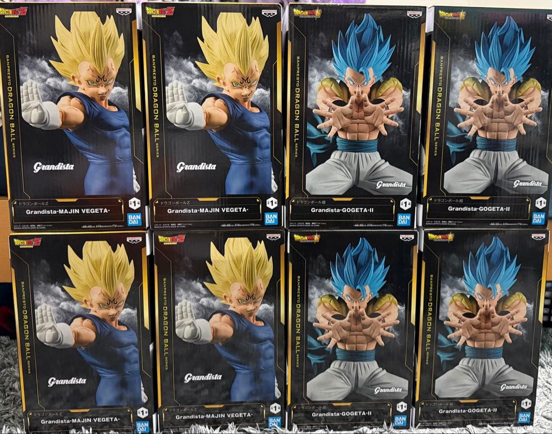 ドラゴンボール超 Grandista ゴジータ ベジータ 8個セット