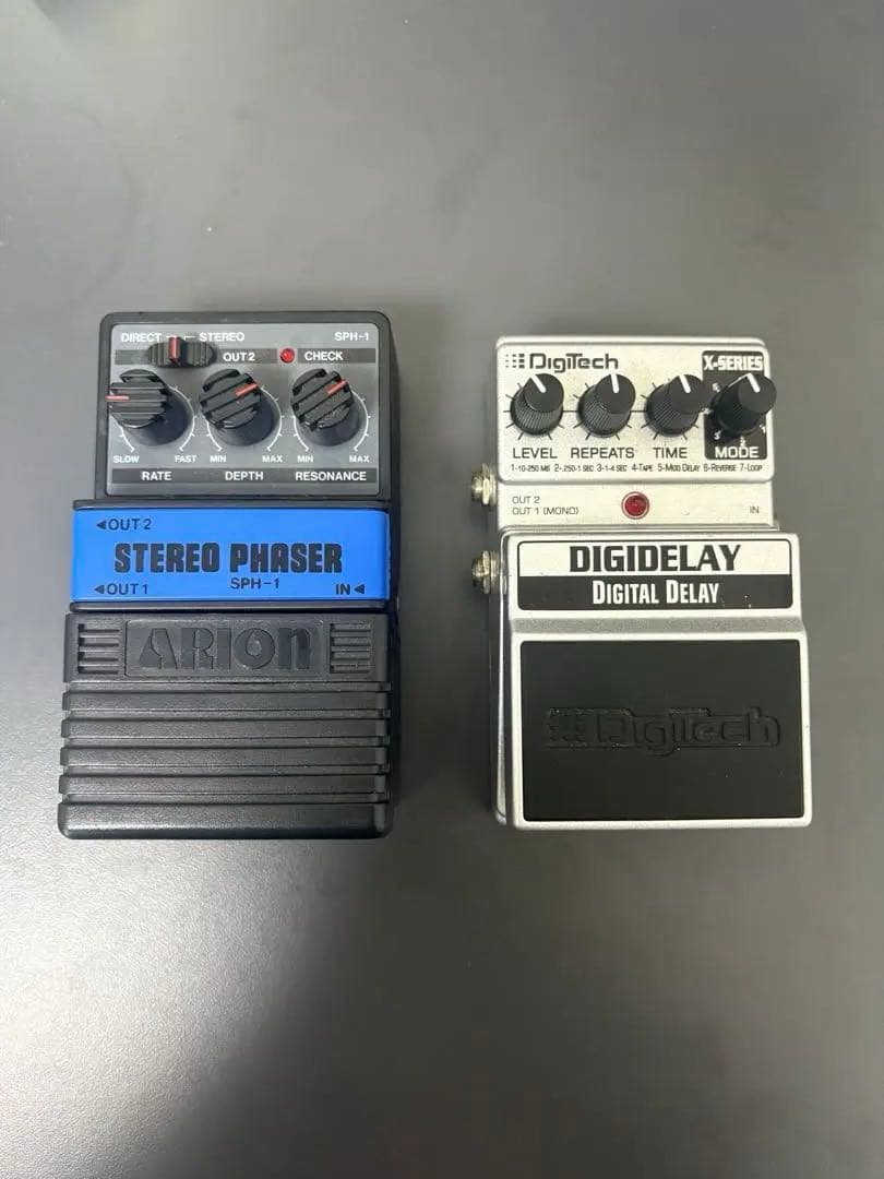 ギター Arion sph-1& DigiTech Digital Delay