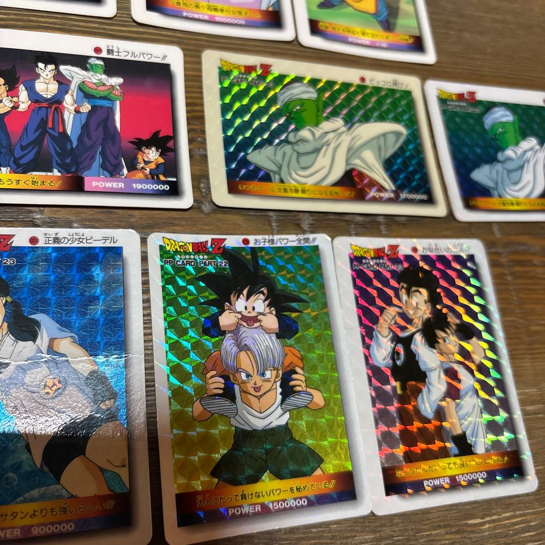 レアVintage ドラゴンボールZ PPカード 21枚 1994 キラカード