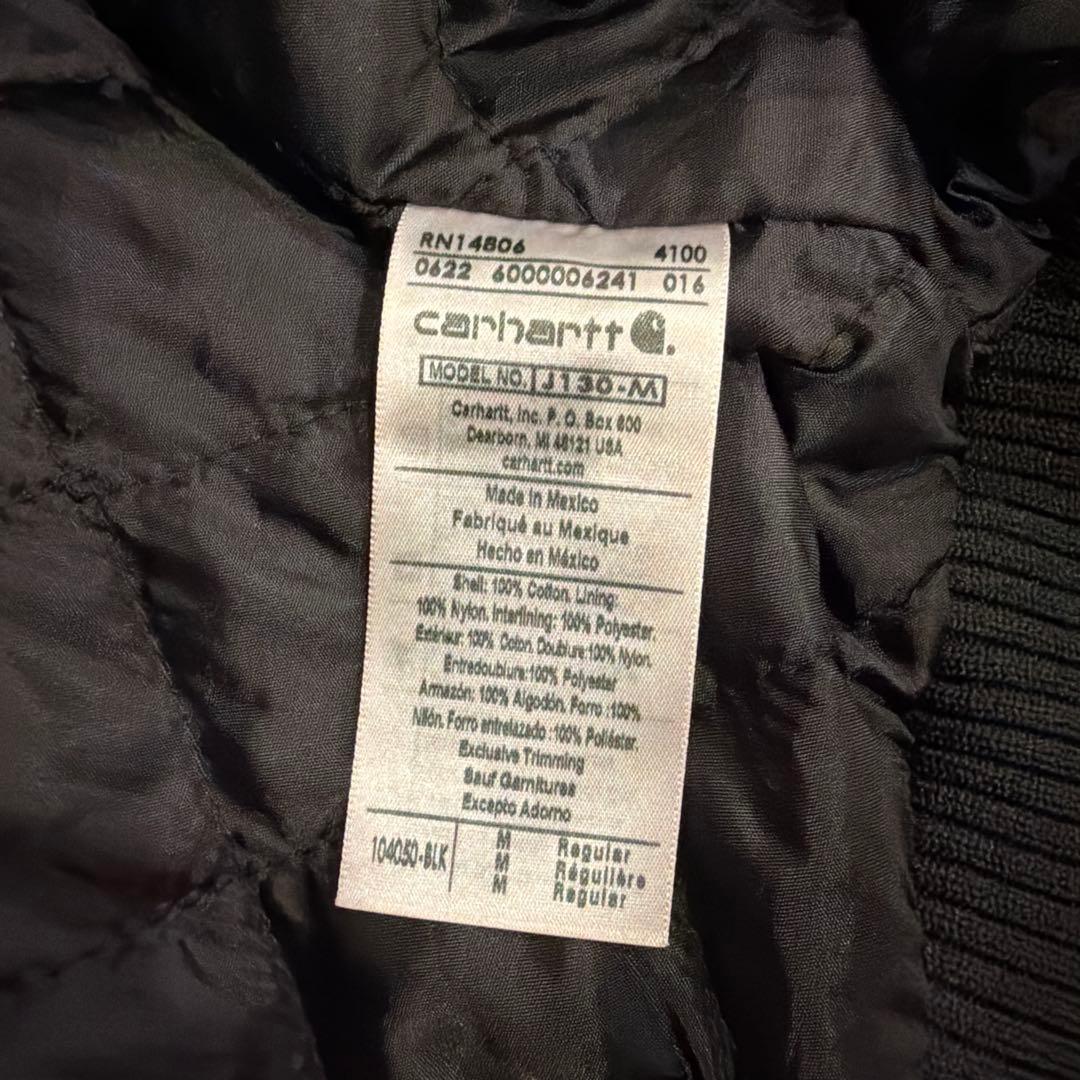 Carharttアクティブジャケット黒