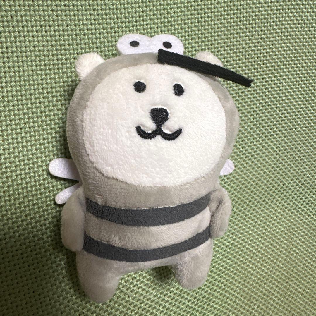 自分ツッコミくま　蚊　ぬいぐるみ
