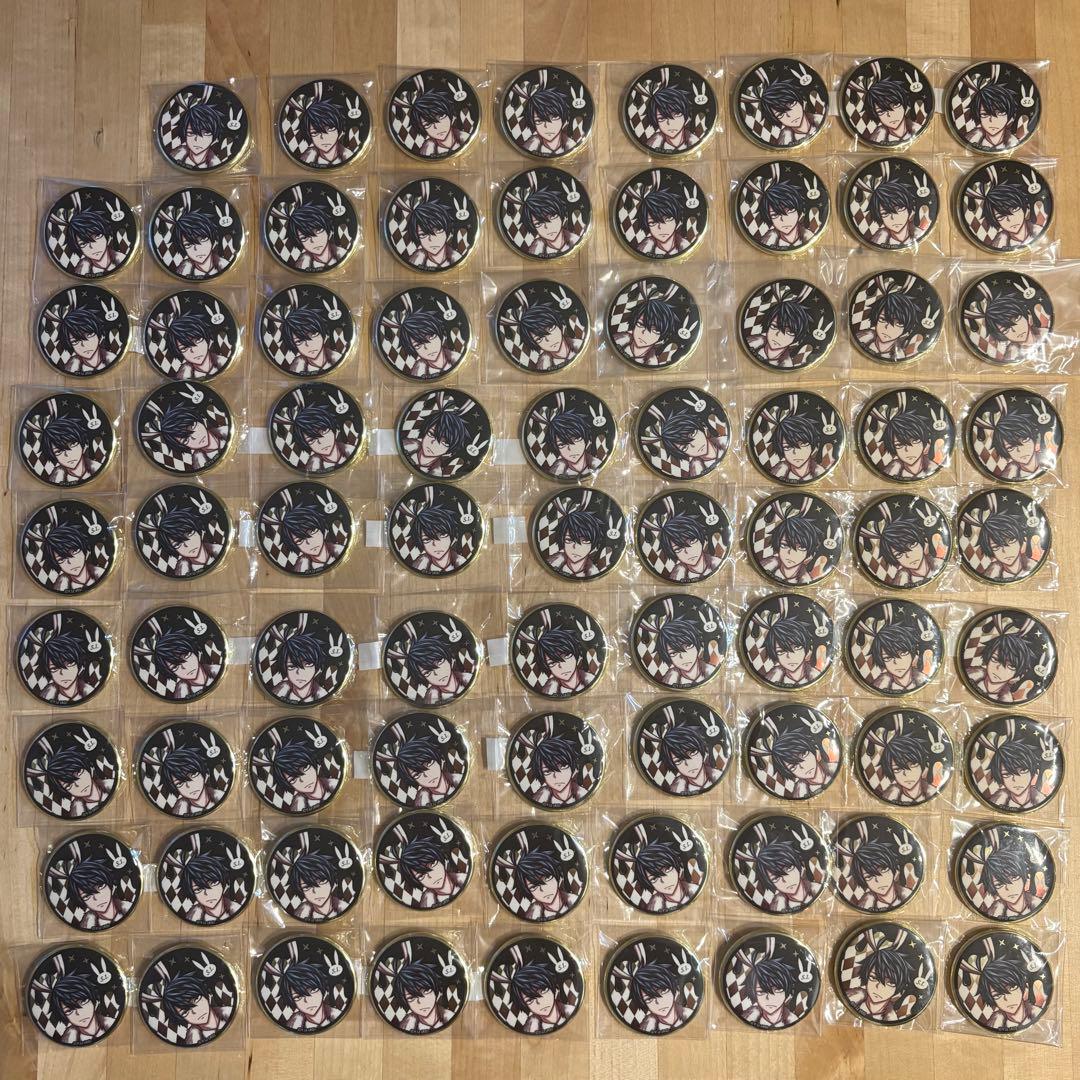 桃源暗鬼 バニー 缶バッジ 80点 イラスト缶バッジコレクション 一ノ瀬 四季